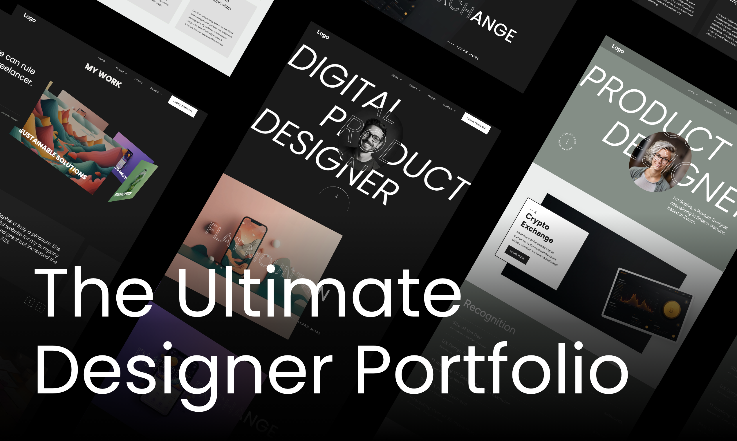 The Ultimate Designer Portfolio Template media 1