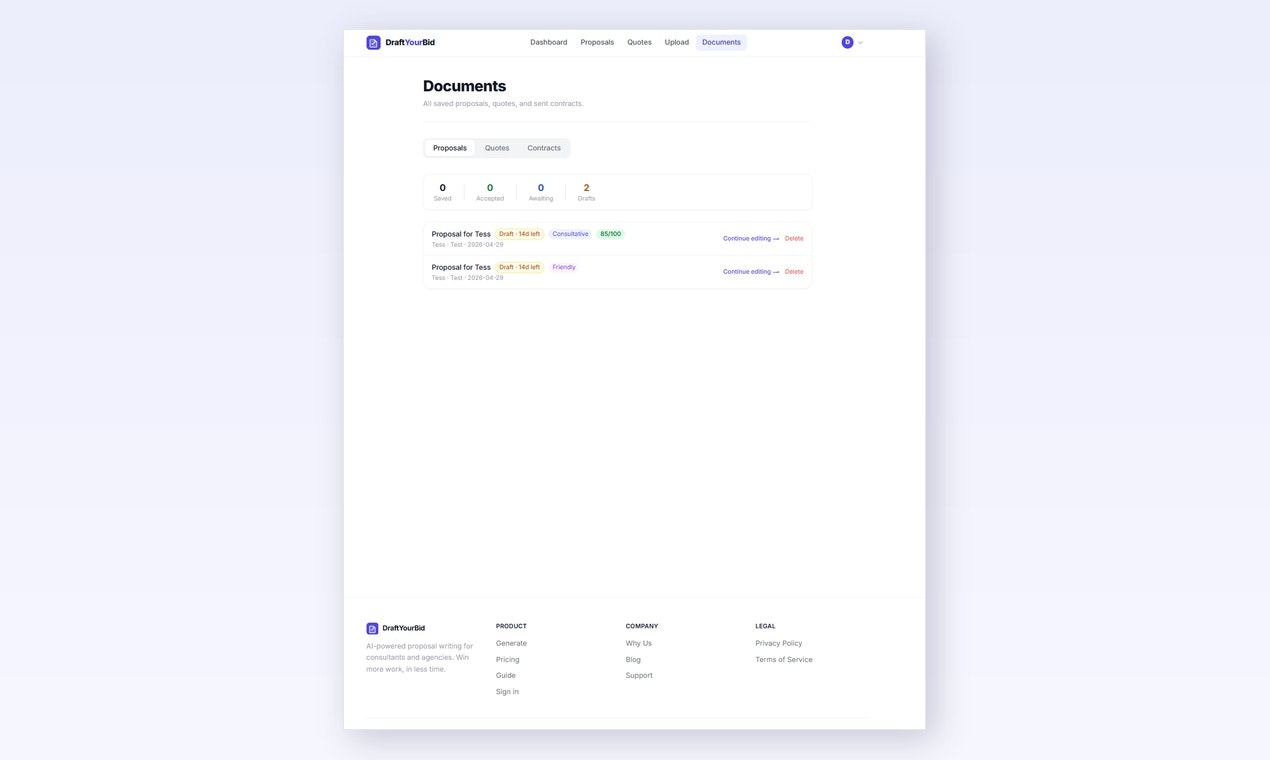 DraftYourBid gallery image