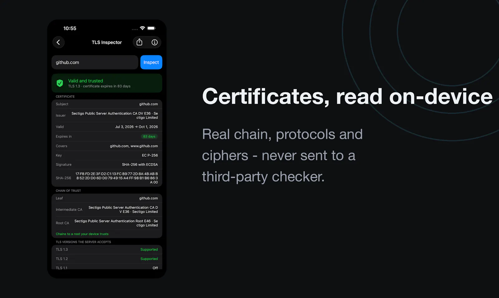Radien: Network Toolbox screenshot 4