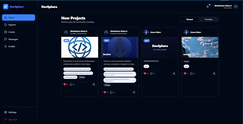 DevSphere screenshot 7