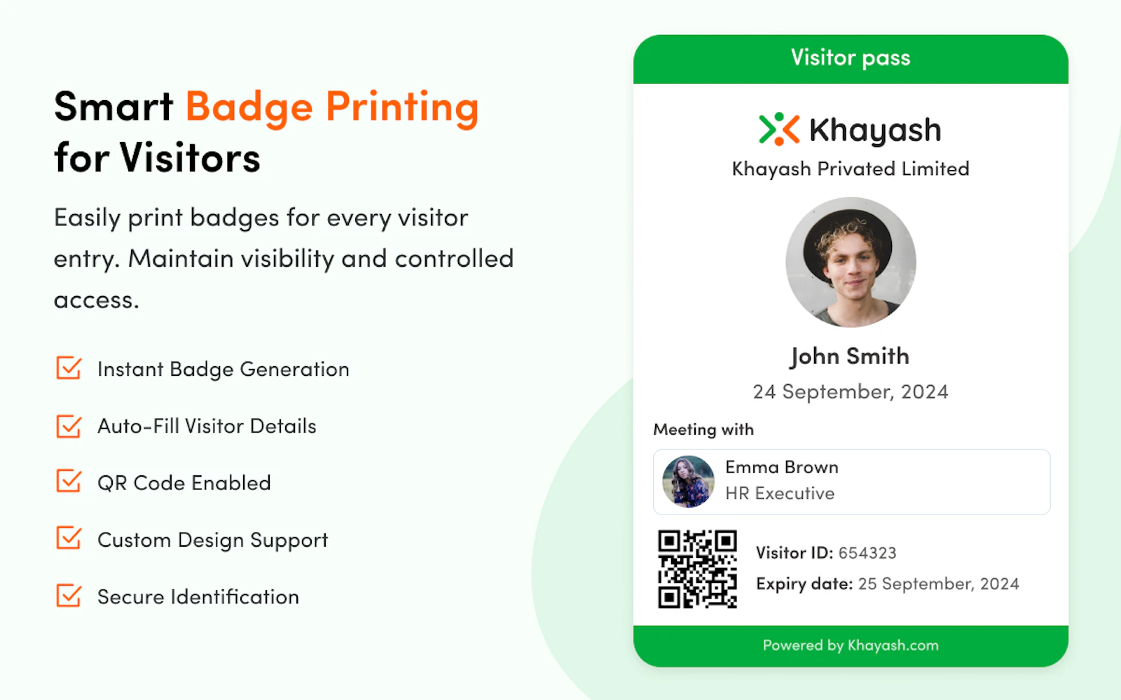 Khayash - Visitor management system screenshot 6