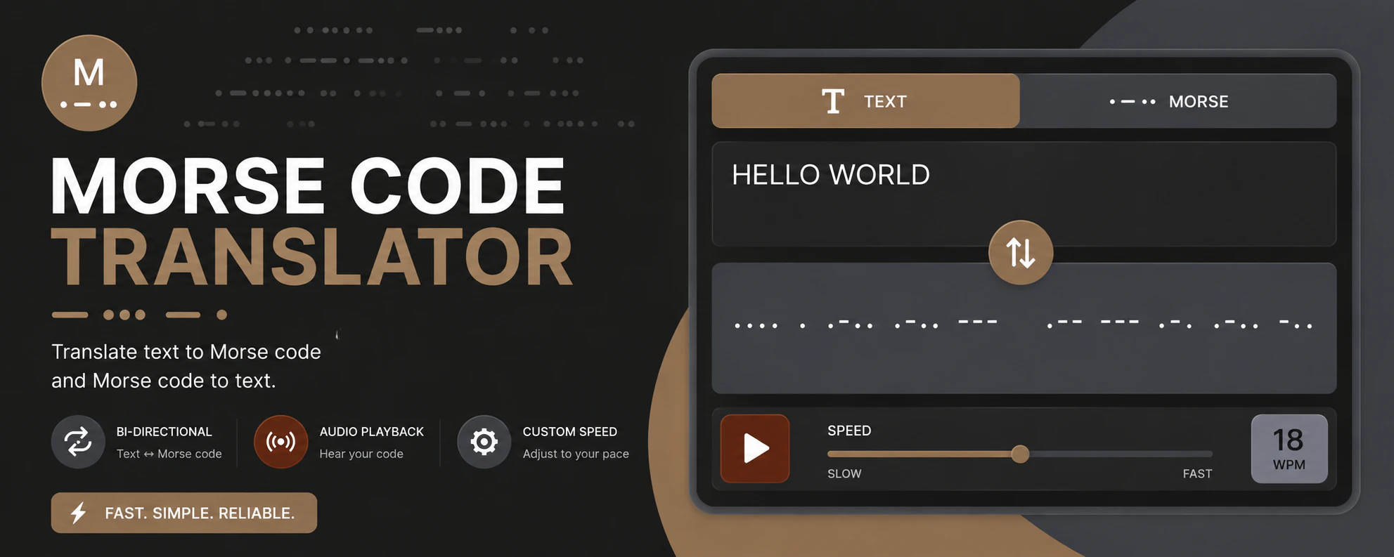Morse Code Translator for Chrome