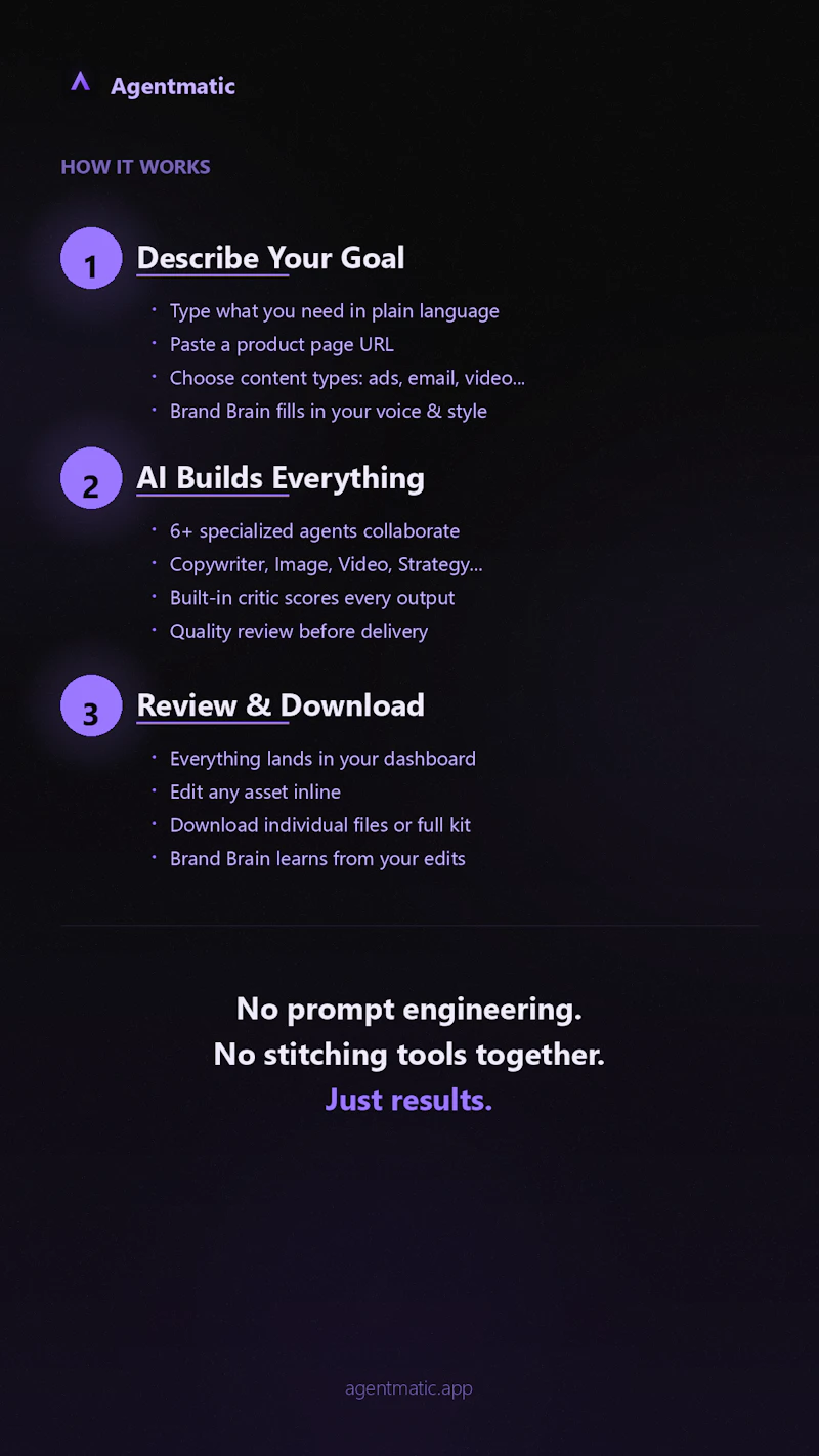 Agentmatic screenshot 3