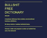 Bullshit Free Dictionary 2.0 media 1