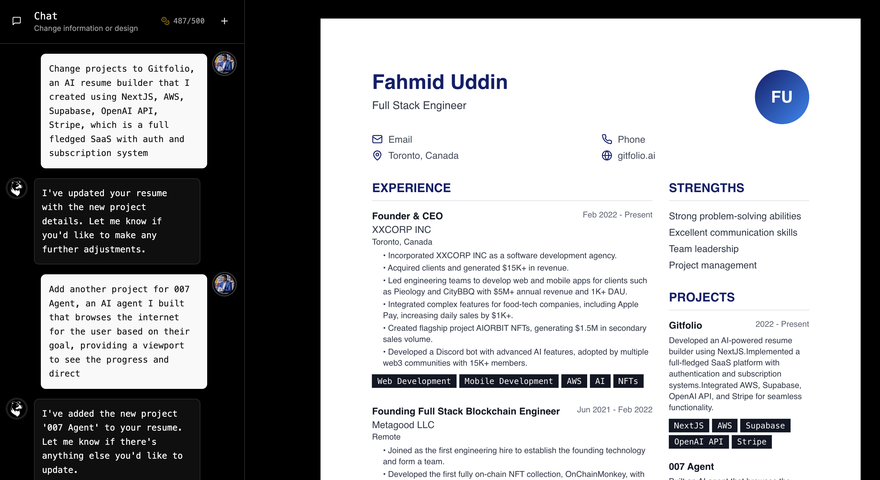GitFolio gallery image