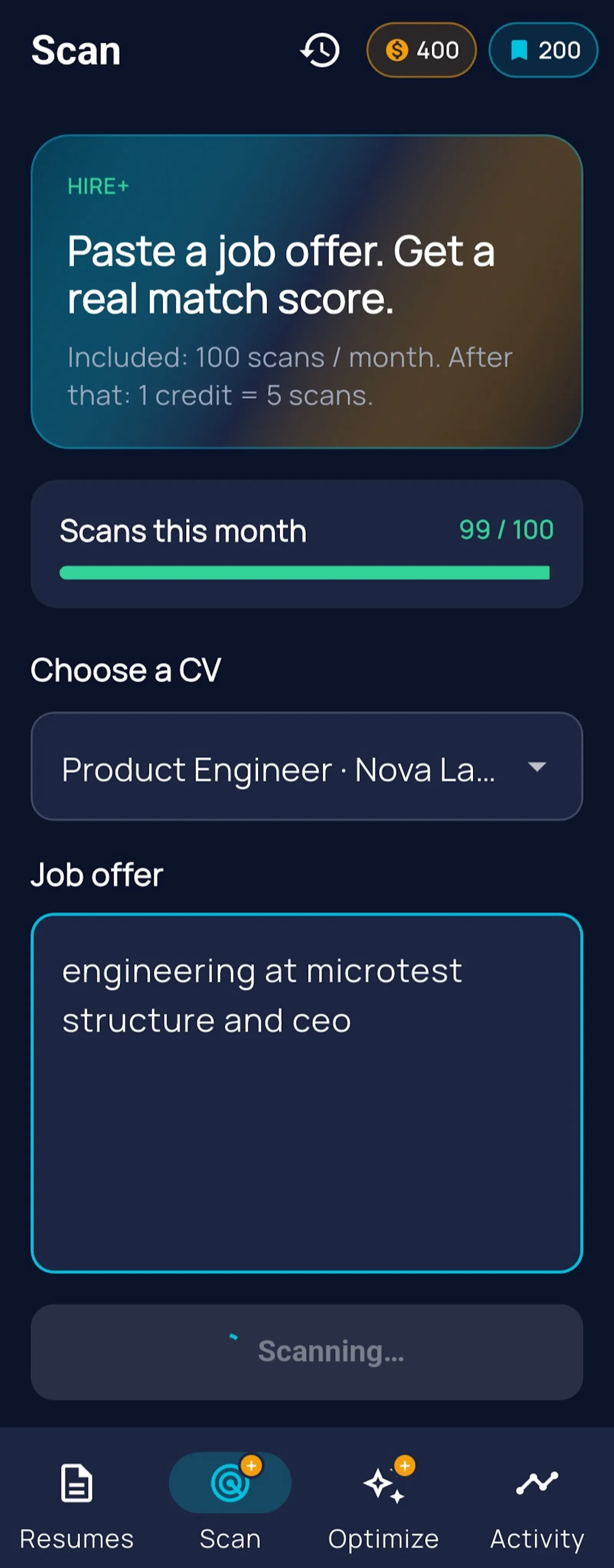 HireSnap — AI Resume & CV Builder screenshot 12