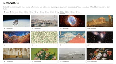ReflectOS gallery image