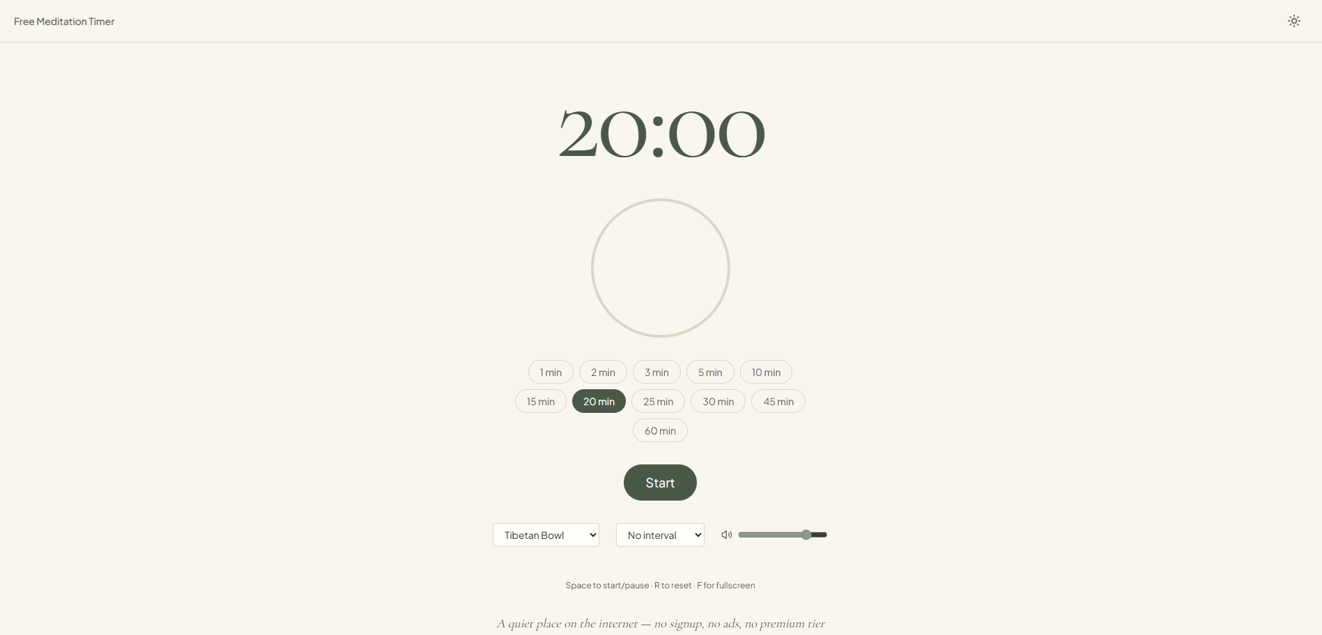 Free Meditation Timer gallery image