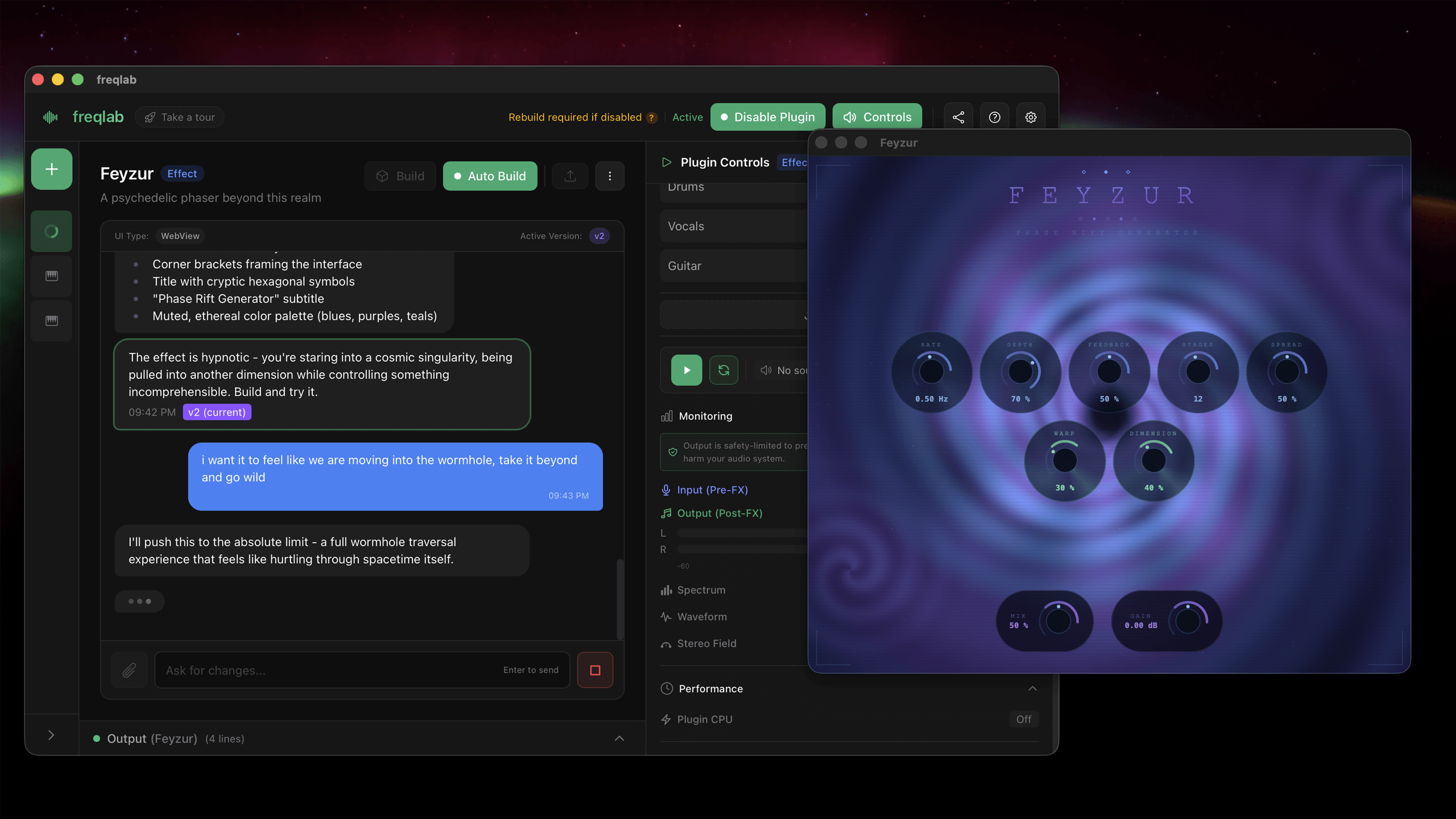 freqlab - Screenshot 3 showing product features and functionality