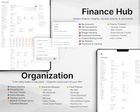 Life OS Notion Template gallery image