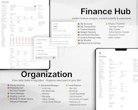 Life OS Notion Template gallery image