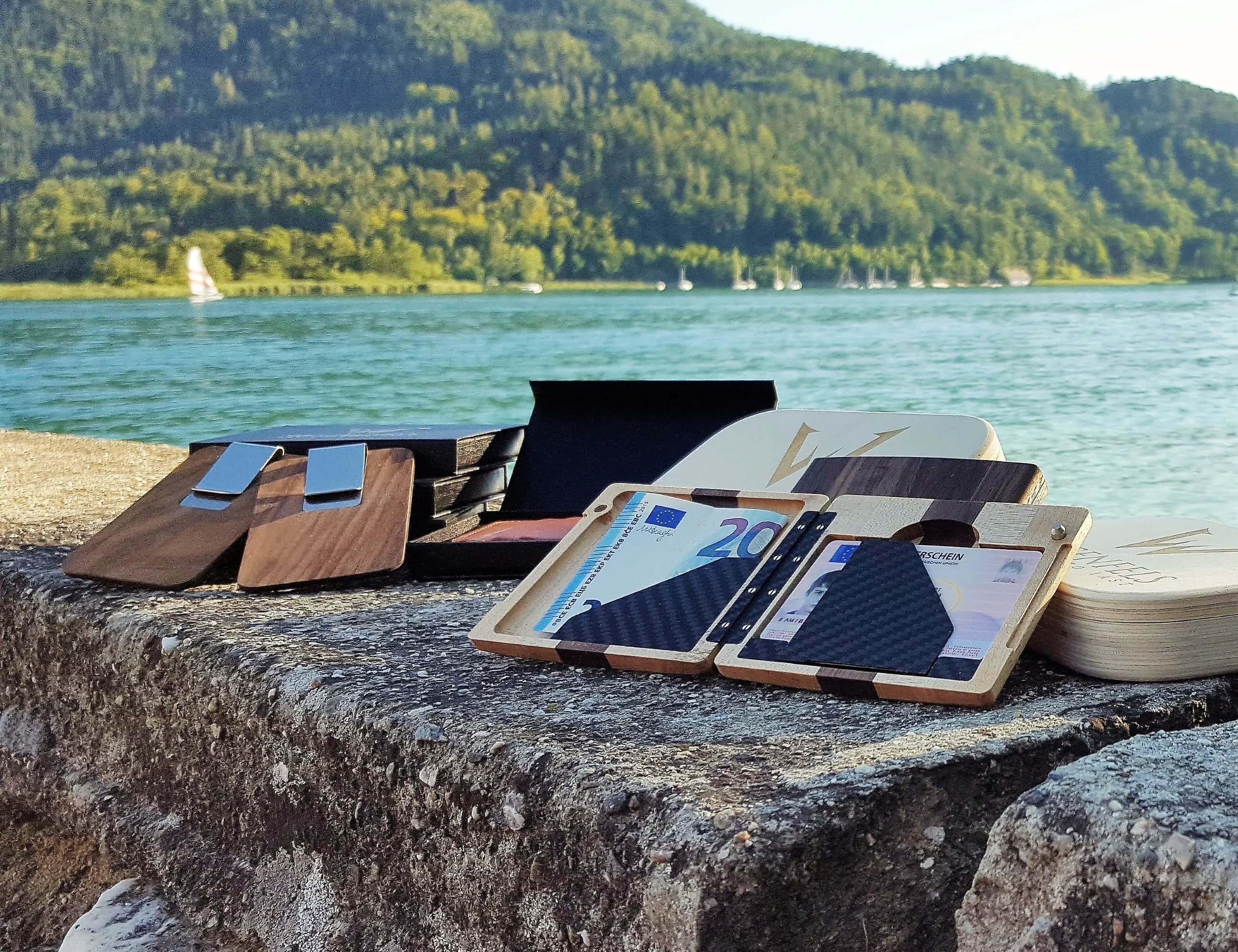 Wood Wallets by Wogenfels