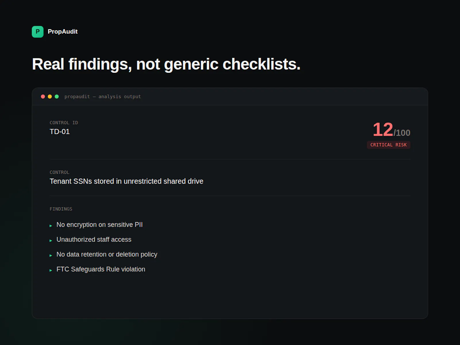 PropAudit screenshot 3