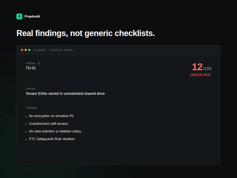 PropAudit screenshot 3
