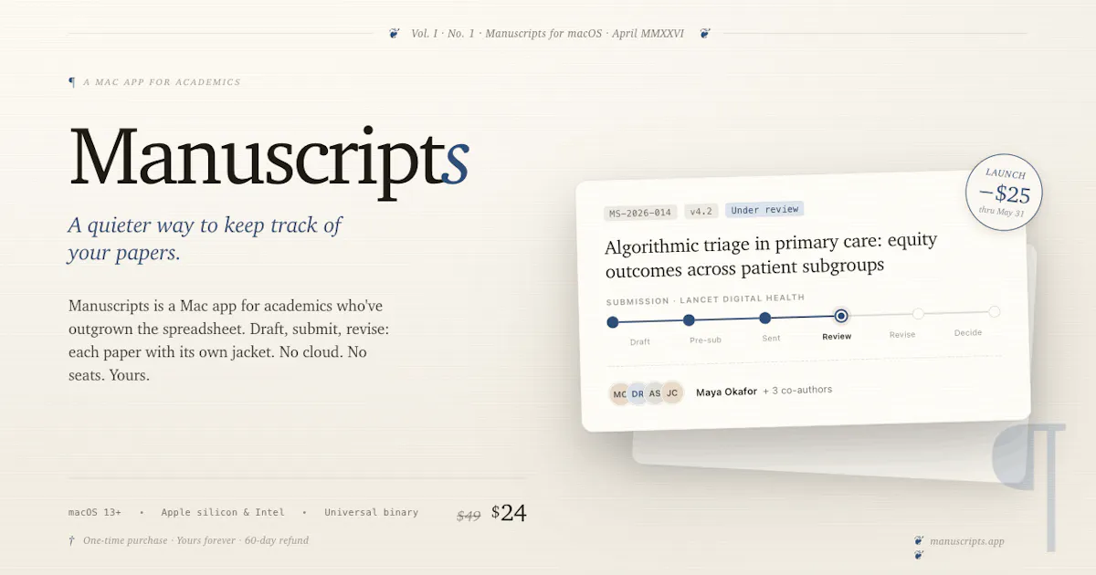 Manuscripts.app