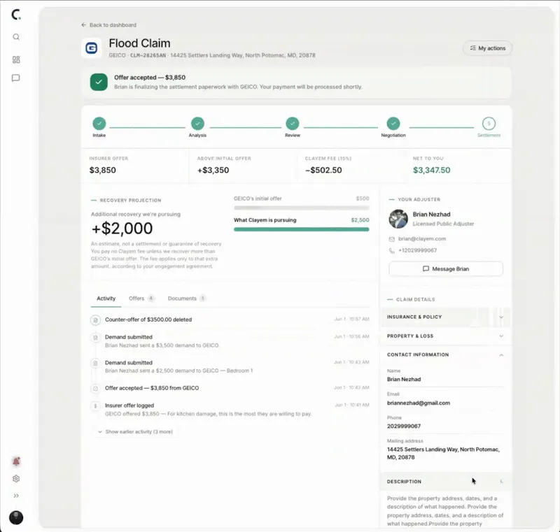 Clayem screenshot 2