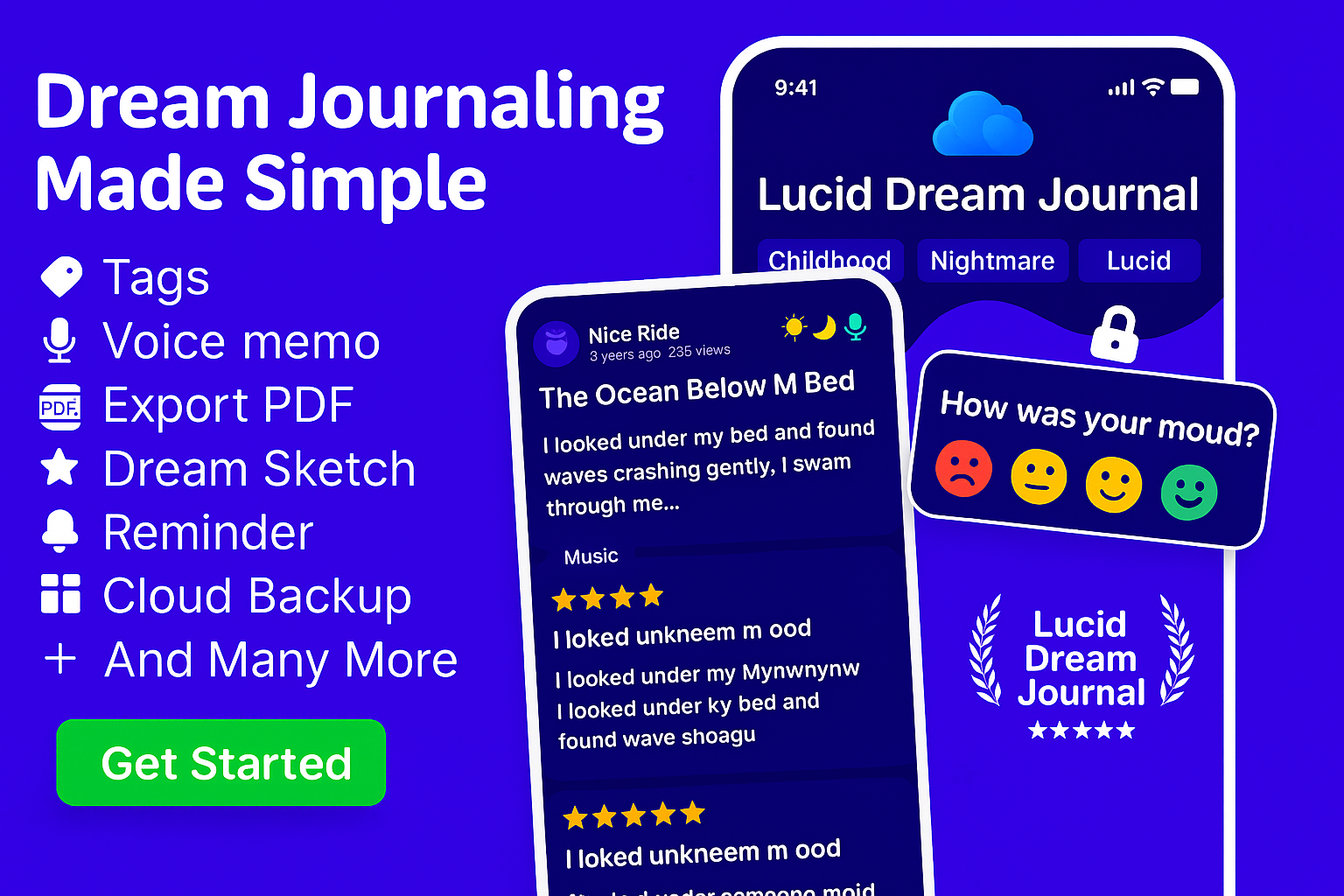 Lucid Dream Journal - DreamLog gallery image