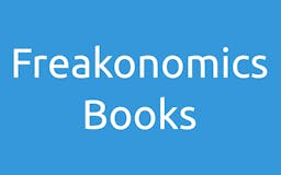Freakonomics books list ✔️ media 1