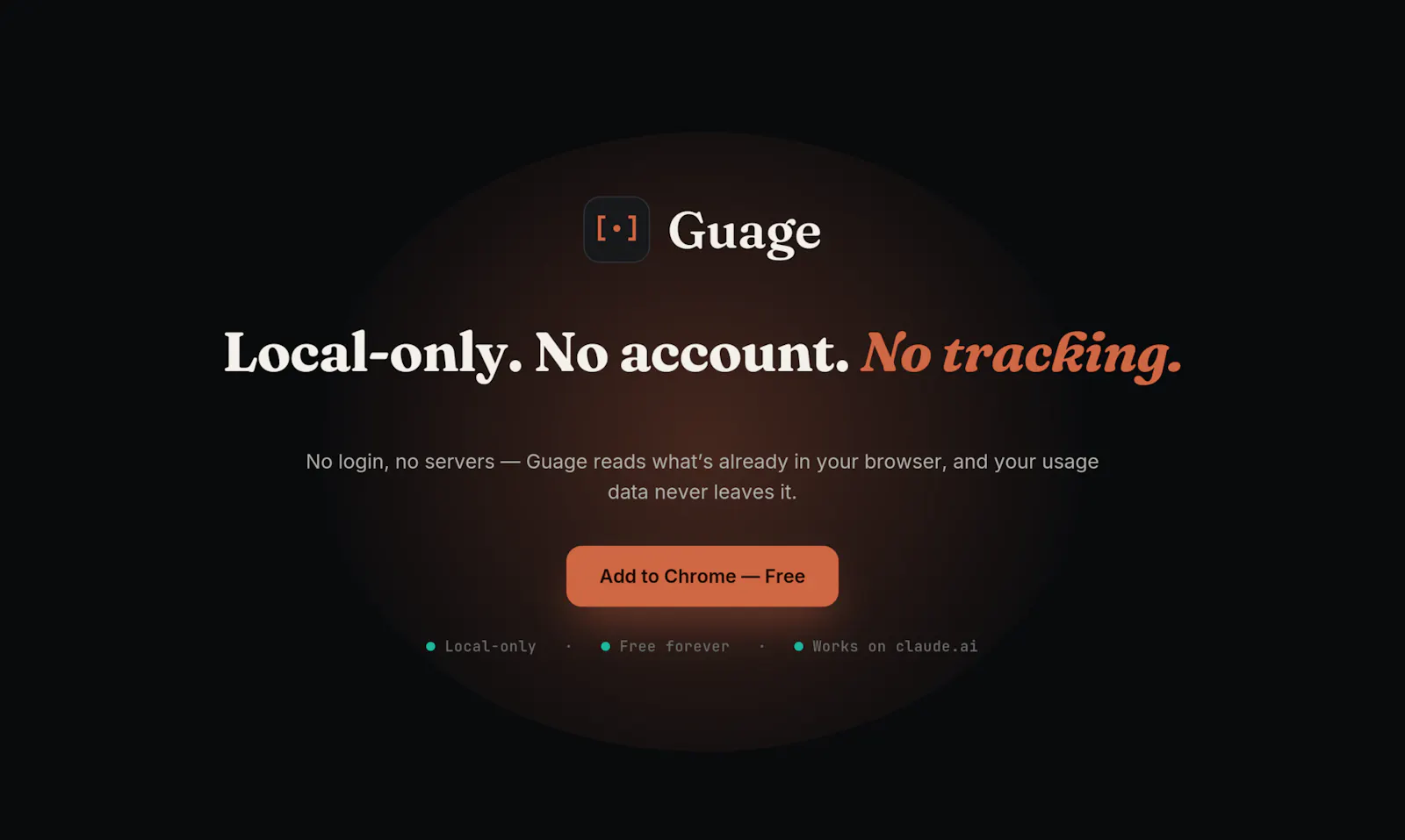 Guage — Claude usage tracker screenshot 5