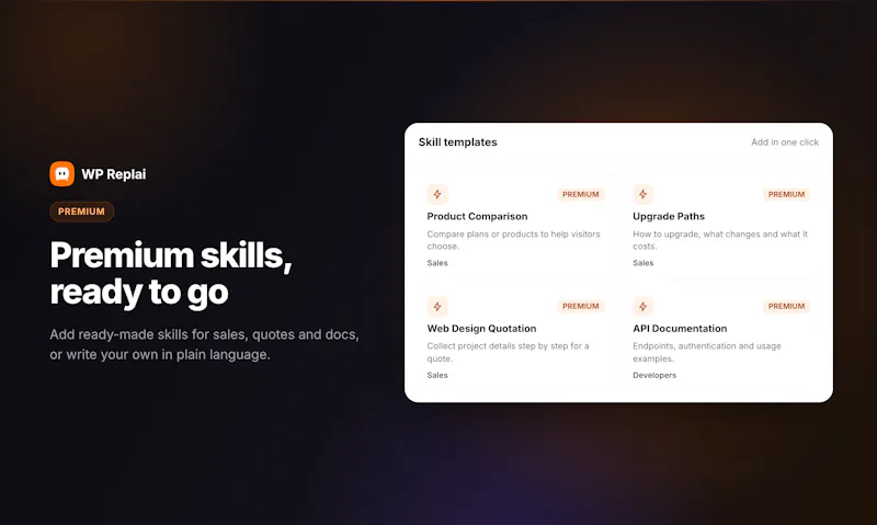 WP Replai screenshot 6