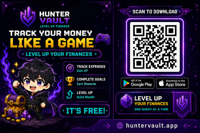 Hunter Vault: Level Up Finance screenshot 1
