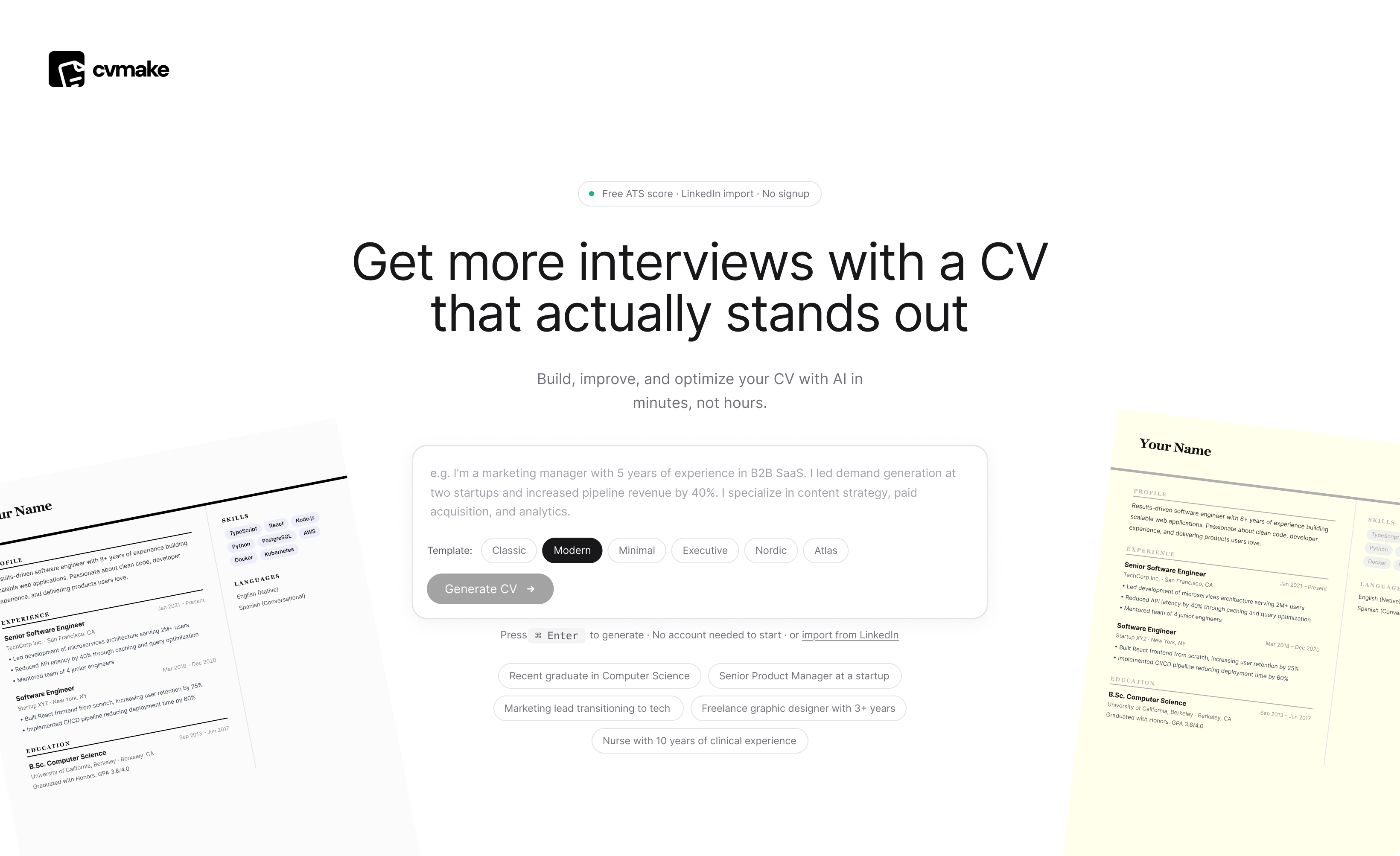 CVmake gallery image