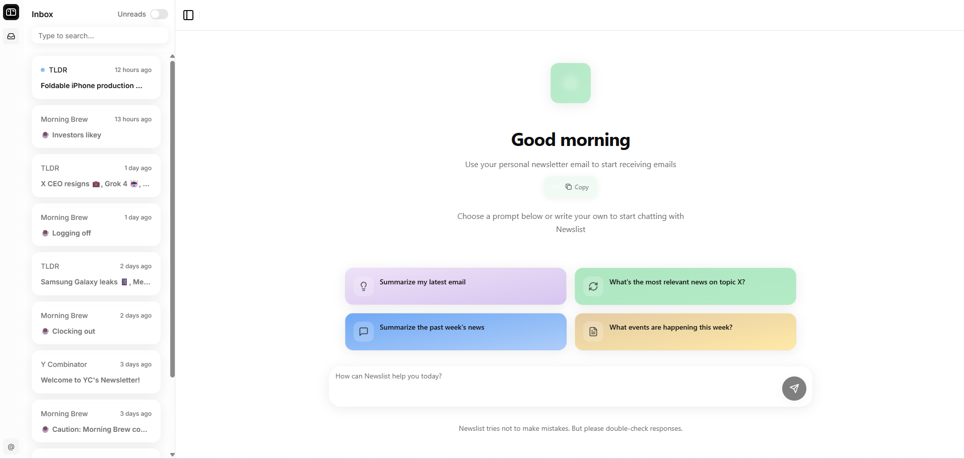 newsl.ist -ai for your newsletters media 3