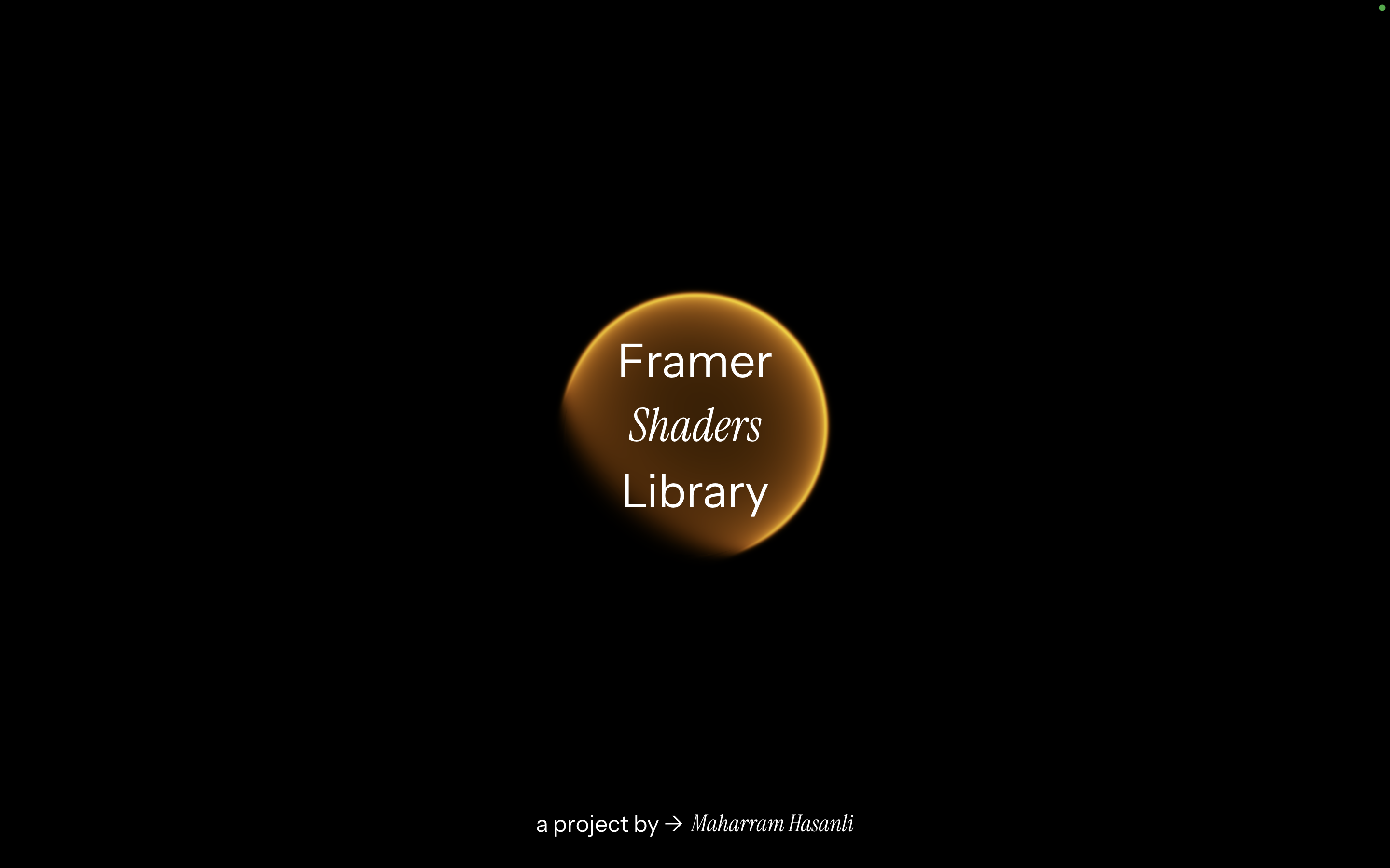 Framer Shader Library media 5