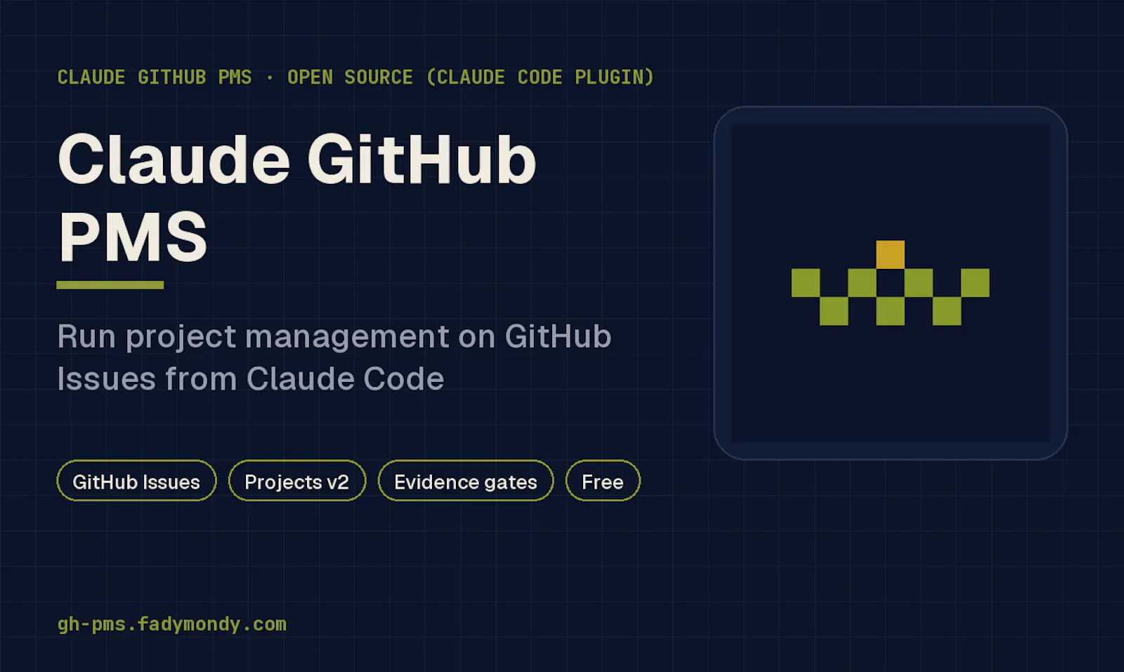 Claude GitHub PMS screenshot 2
