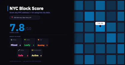 NYC Block Score gallery image