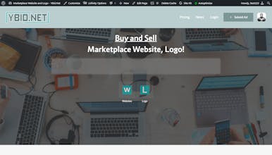 Marketplace Website and Logo – YBid.Net gallery image