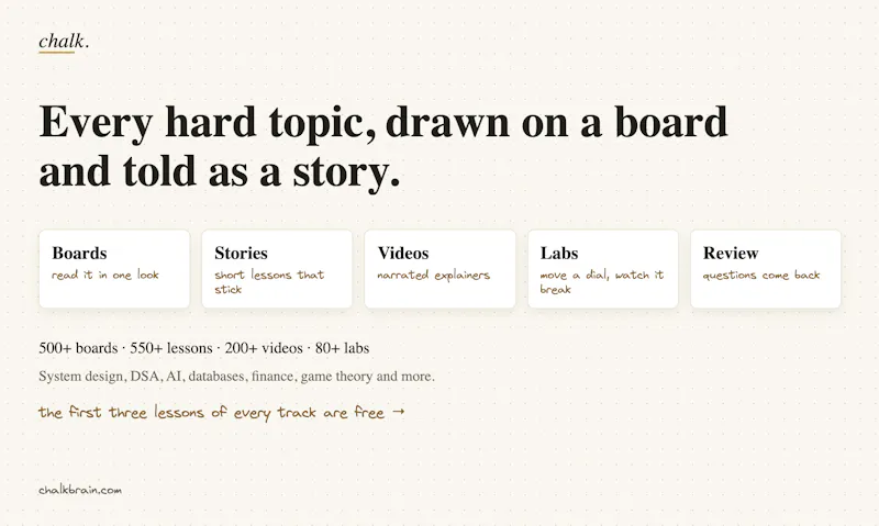 Chalk screenshot 2