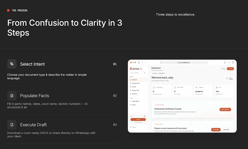 Jurixa AI screenshot 2