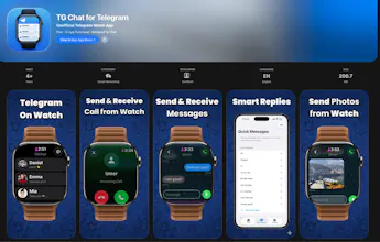 TG Chat - Telegram on your Apple Watch gallery image