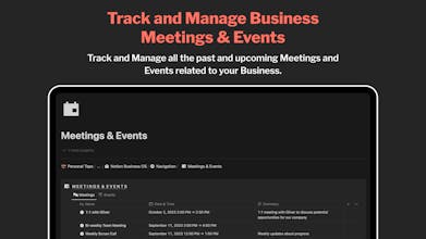 Notion Business OS gallery image