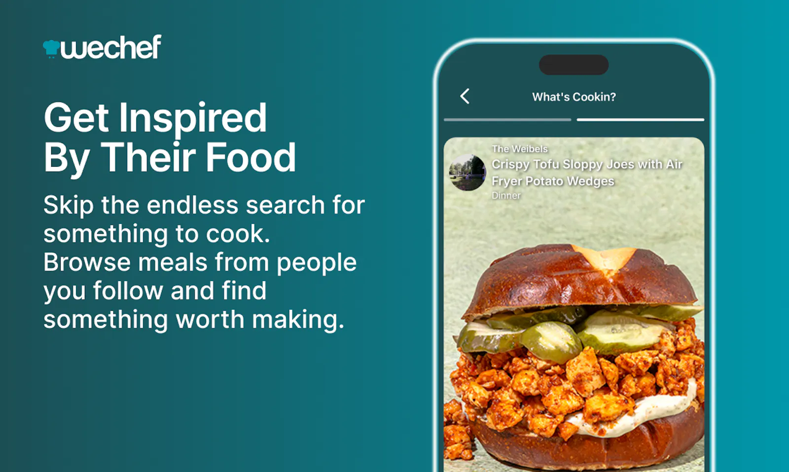 WeChef: Social Meal Planning screenshot 4