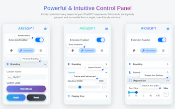 AkraGPT: Themes & UI Styles for ChatGPT gallery image
