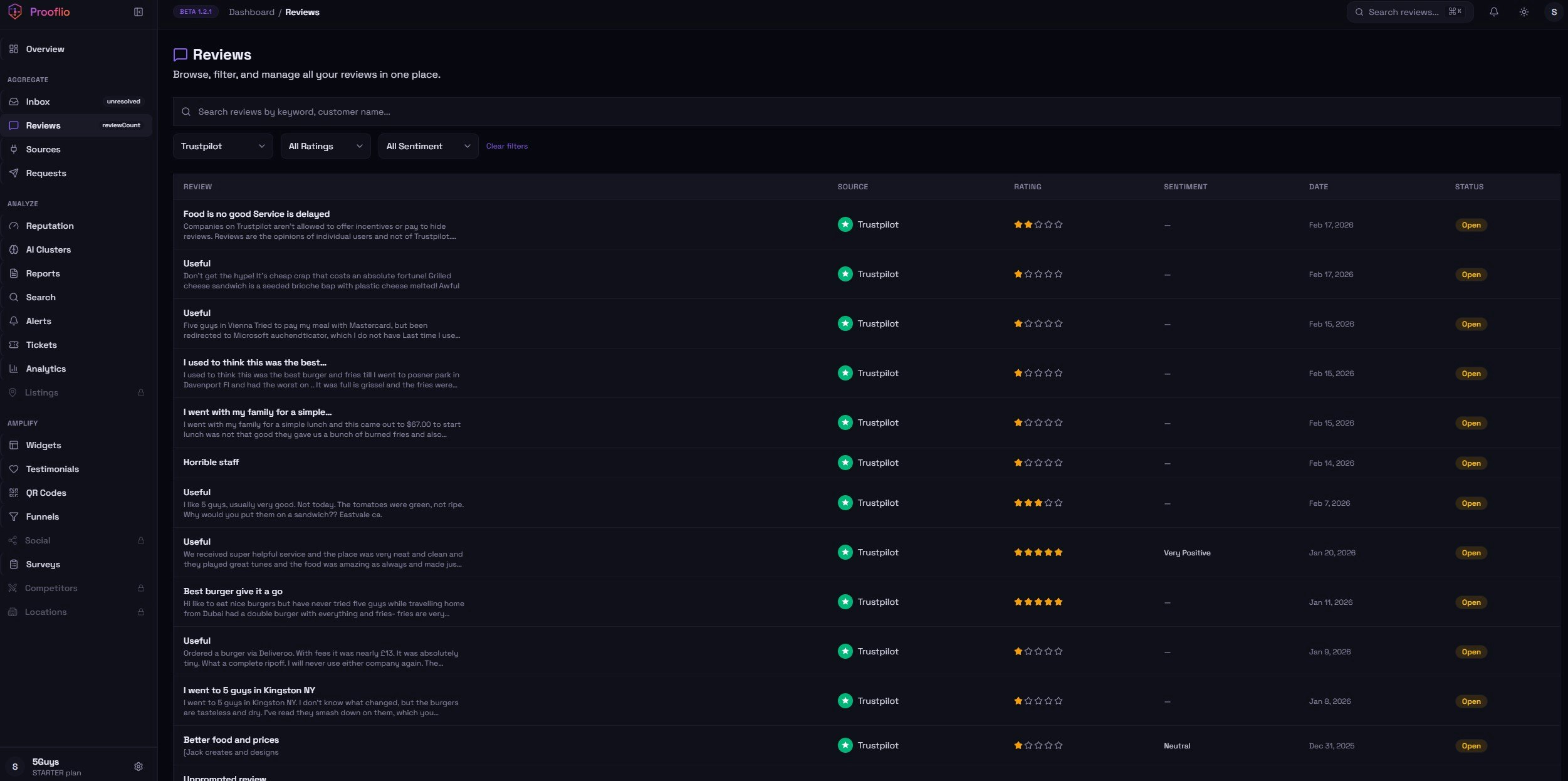 Prooflio - Screenshot 3 showing product features and functionality