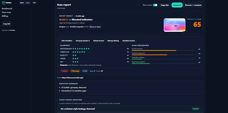SiteBlob screenshot 3