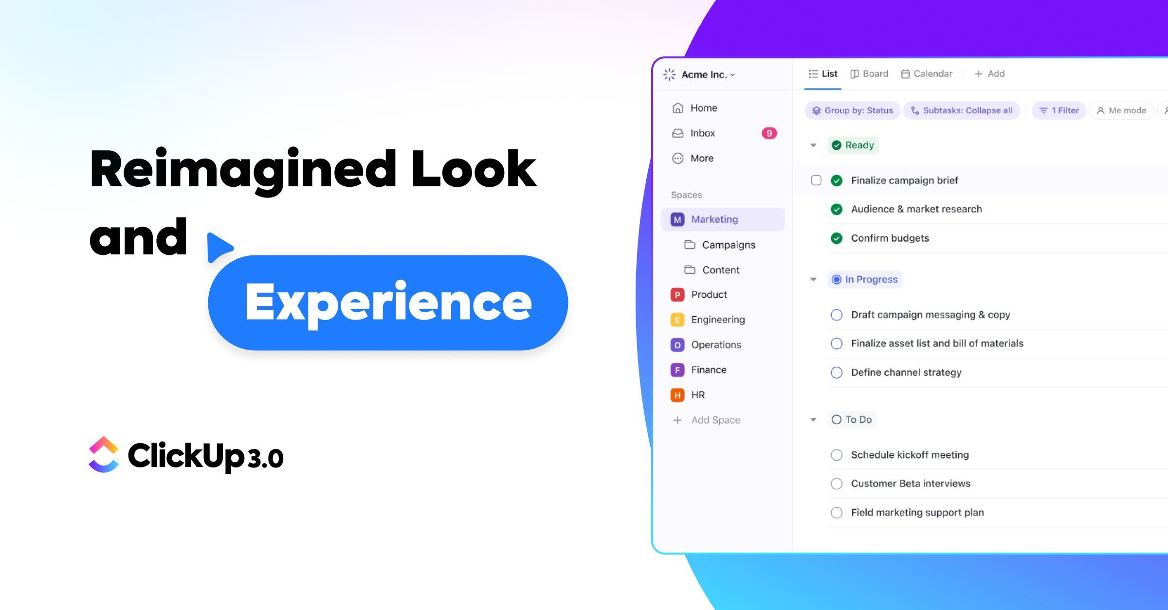 Clickup 3.0 media 3