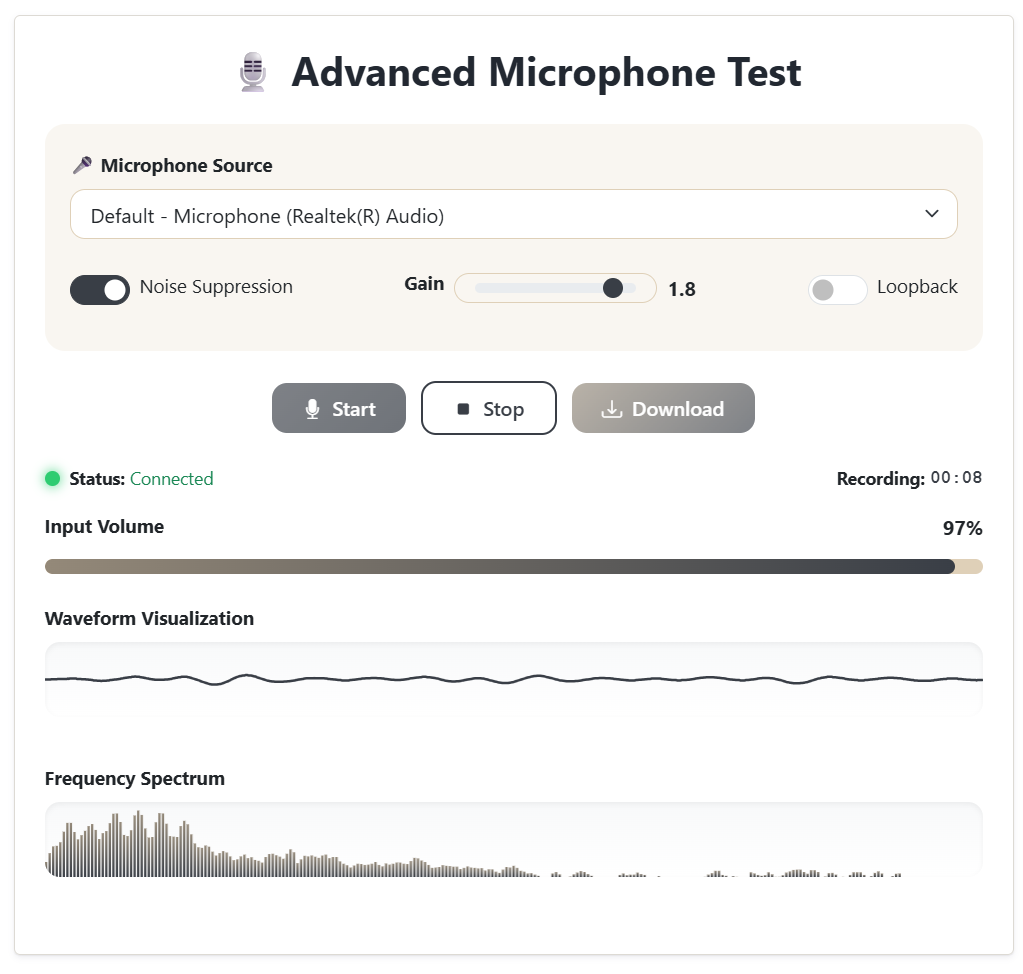 Microphone Test gallery image