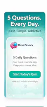 BrainSnack Trivia gallery image