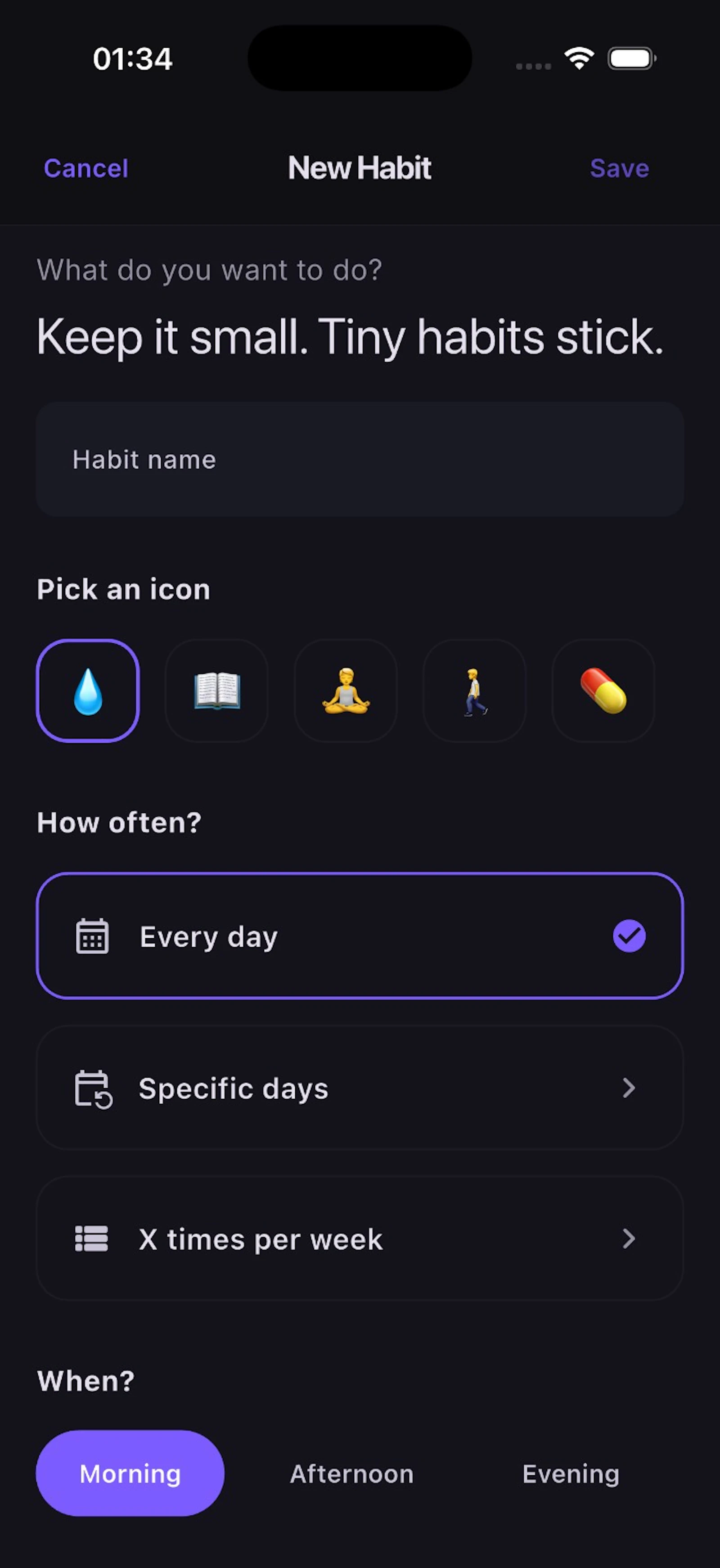 TinyHab: ADHD Habit Tracker screenshot 6