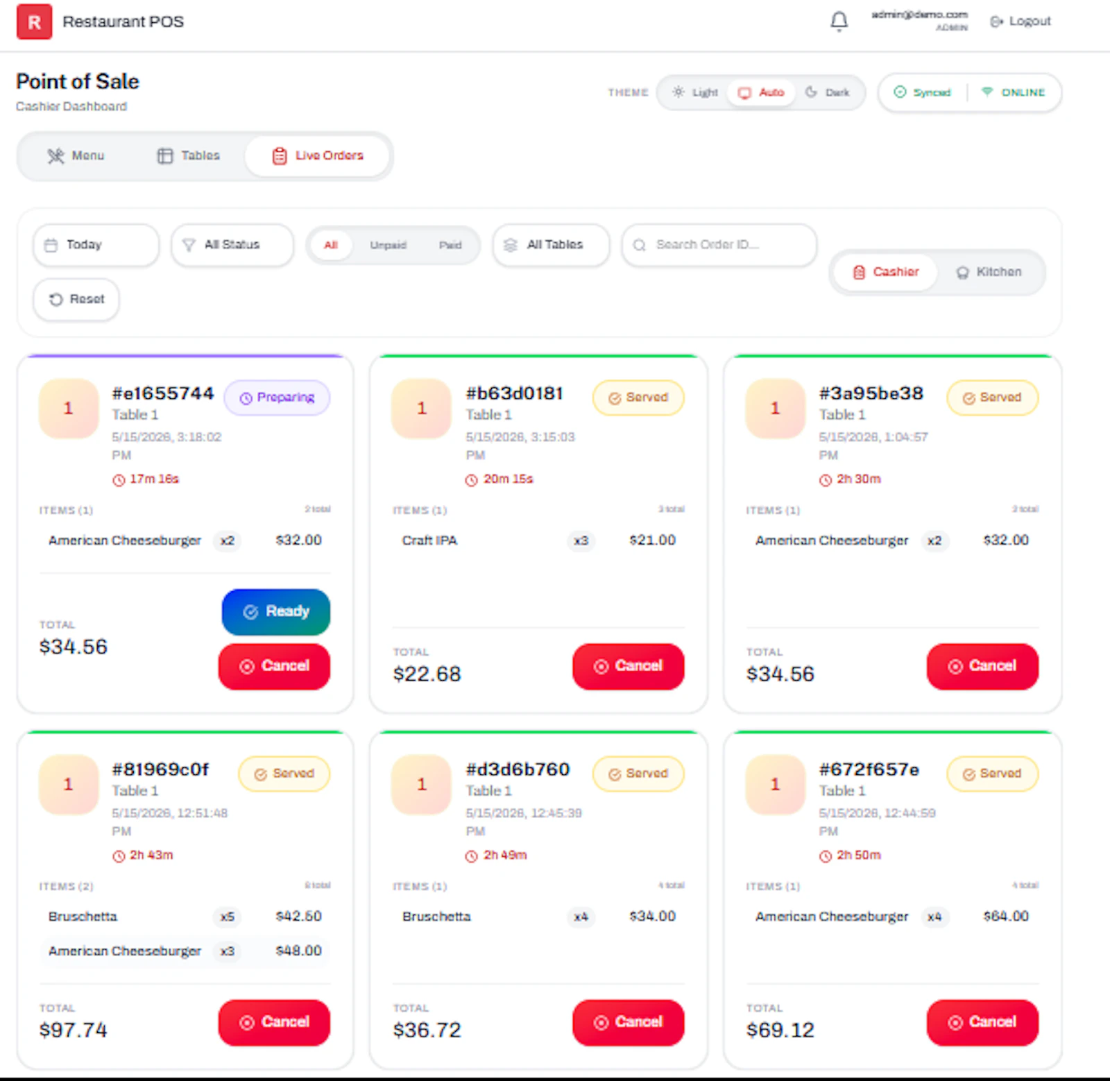 Offline-First Restaurant POS SaaS screenshot 4