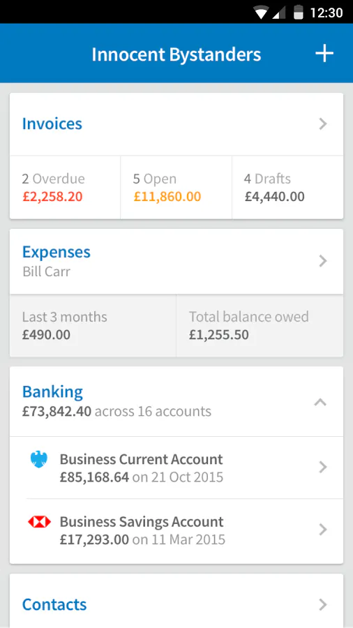 FreeAgent Mobile for Android