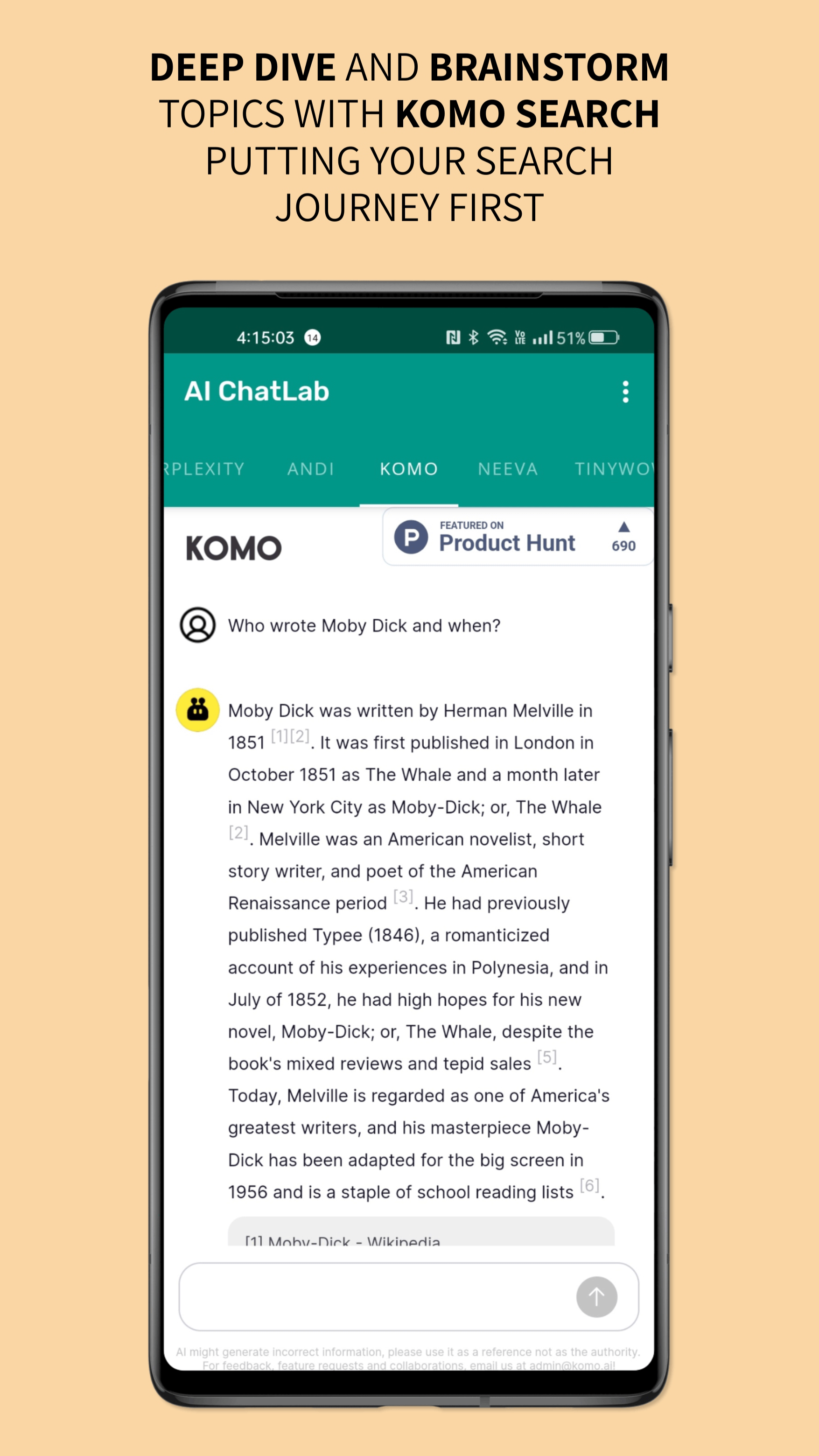Média Qui chatlab - Votre application centralisée pour les chatbots propulsés par AI 7