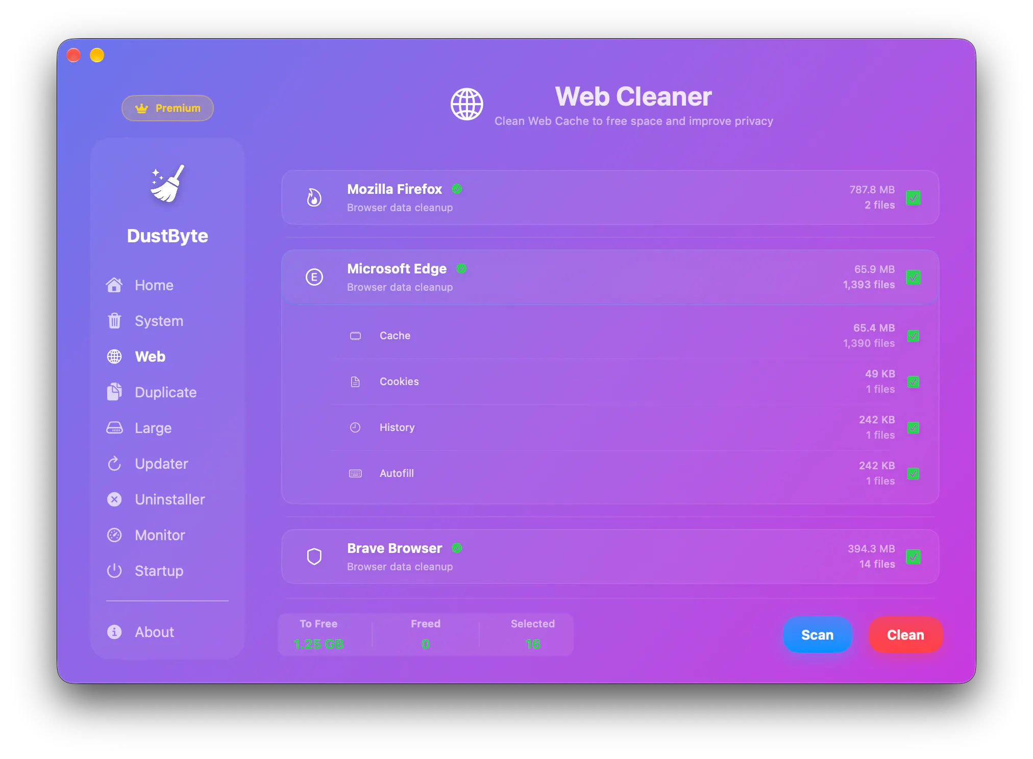 DustByte: Cleaner & Monitor gallery image