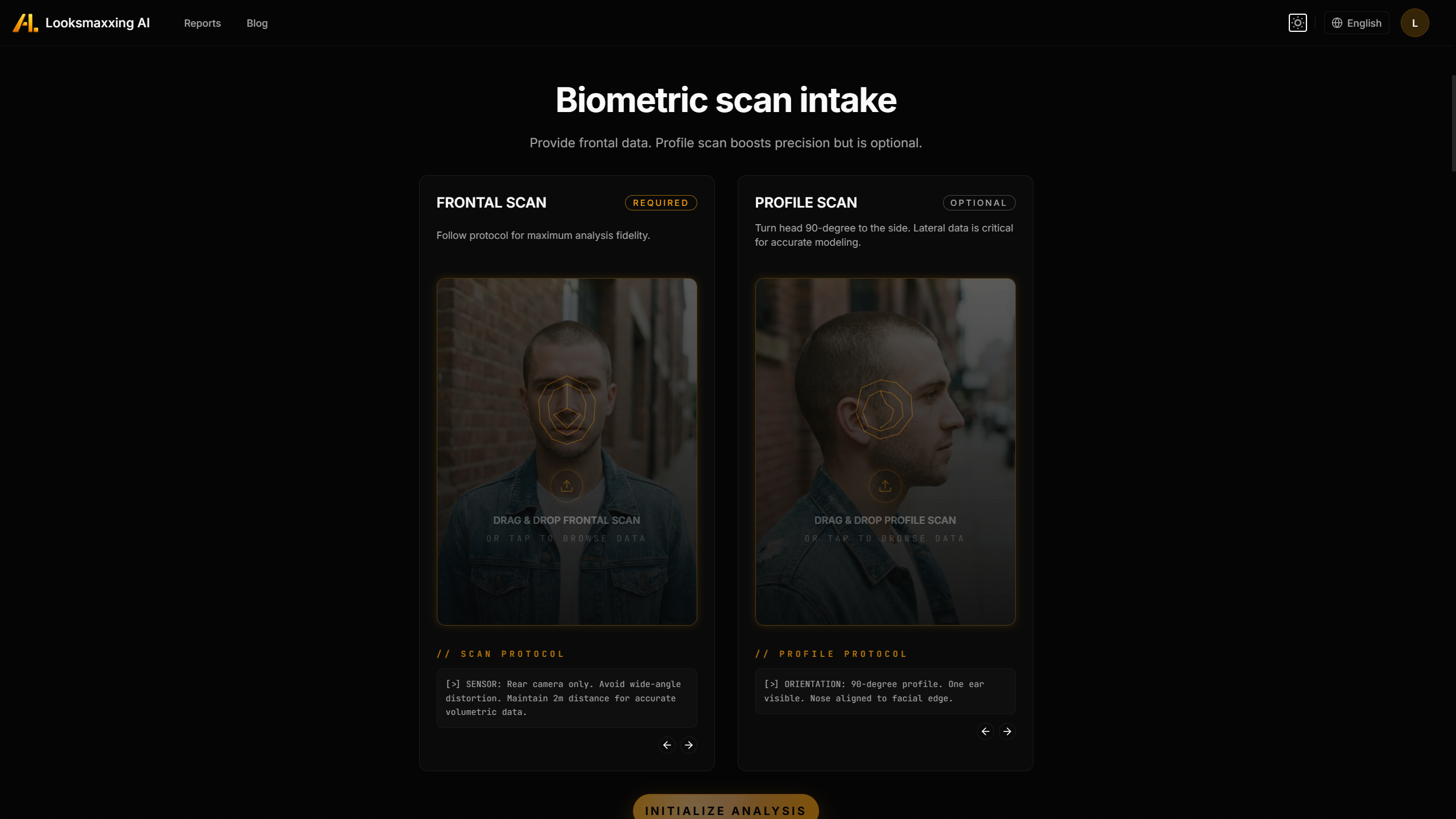 Looksmaxxing AI gallery image