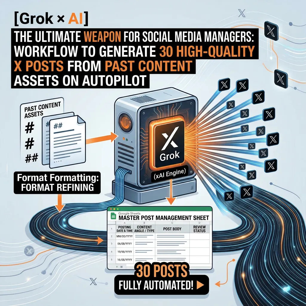 Grok Content Recycling System logo