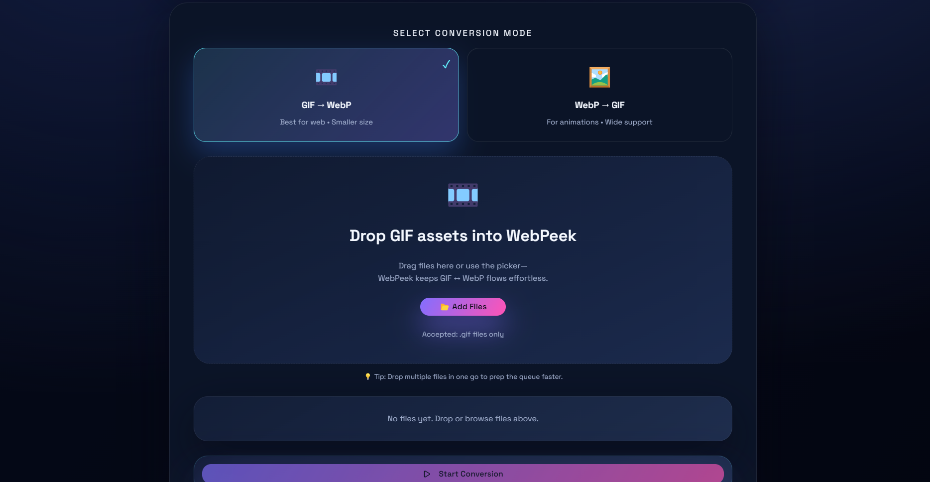 WebPeek gallery image